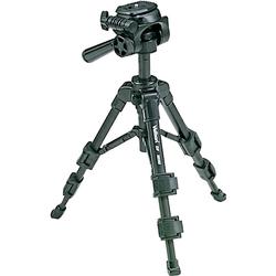 Velbon DF-Mini Tripod with 3-Way Fluid Panhead Quick Release - Table Top Tripod - 14.9 to 21.3 Height - 5 lb Load Capacity