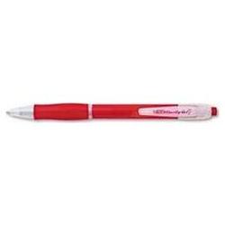 Bic Corporation Velocity® Gel Retractable Roller Ball Pen, Medium, 0.7mm Point, Red Ink (BICRLC11RD)