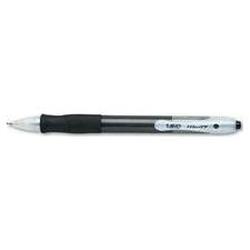 Bic Corporation Velocity® Retractable Ballpoint Pen, Medium Point, Black Ink, Dozen (BICVLG11BK)