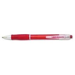 Bic Corporation Velocity® Retractable Ballpoint Pen, Medium Point, Red Ink, Dozen (BICVLG11RD)