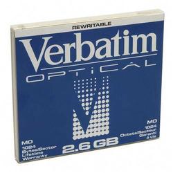 VERBATIM CORPORATION Verbatim 5.25 Magneto Optical Media - Rewritable - 2.6GB - 5.25 - 4x