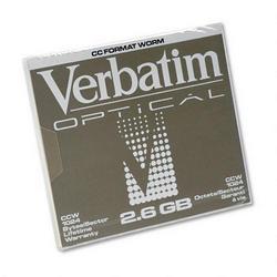 VERBATIM CORPORATION Verbatim 5.25 Magneto Optical Media - WORM - 2.6GB - 5.25 - 4x