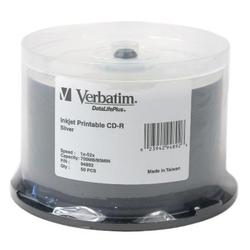 VERBATIM Verbatim DataLifePlus 52x CD-R Media - 700MB - 50 Pack (94892)