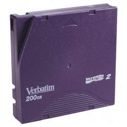 VERBATIM Verbatim LTO Ultrium 2 Tape Cartridge - LTO Ultrium LTO-2 - 200GB (Native)/400GB (Compressed)