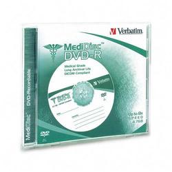 VERBATIM CORPORATION Verbatim MediDisc 8x DVD-R Media - 4.7GB