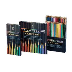 Sanford Verithin Color Pencil, 12/BX, Red And Blue (SAN02456)