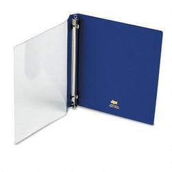 Esselte Pendaflex Corp. Vinyl Magazine Binder, 10w x 11-7/8h, Clear Front Cover, Blue Back (ESS78402)