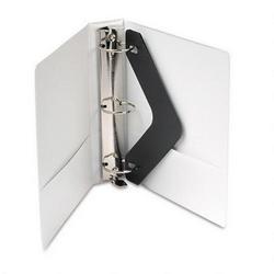 Wilson Jones/Acco Brands Inc. Vinyl Round Ring Locking View Binder, 2 Capacity, White (WLJ36344W)