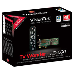 VISIONTEK VisionTek TV Wonder HD 600 PCI Express Tuner