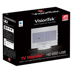 VISIONTEK VisionTek TV Wonder HD 650 USB HDTV Tuner - Mac
