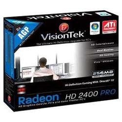 VISIONTEK Visiontek Radeon HD 2400 PRO Graphics Card - ATi Radeon HD 2400 PRO 520MHz - 256MB DDR2 SDRAM 64bit - AGP 8x