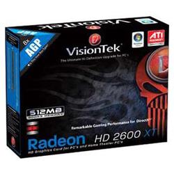 VISIONTEK Visiontek Radeon HD 2600 XT Graphics Card - ATi Radeon HD 2600 XT 800MHz - 512MB GDDR3 SDRAM