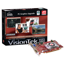 VISIONTEK Visiontek Radeon X1050 Graphics Card - ATi Radeon X1050 - 256MB DDR SDRAM
