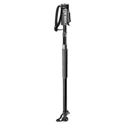 Manfrotto/Bogen Vitec Neotec Monopod Deluxe with Safety Lock - Floor Standing Monopod - - 33 lb Load Capacity - Black