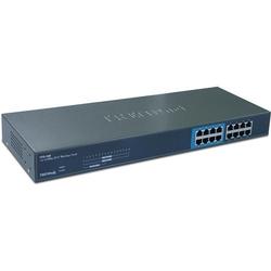 TRENDWARE INTERNATIONAL WEB SMART 16PORT 8POE 8 ENET 10/100 SWITCH VLAN STACK TRENDNET