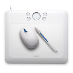 WACOM Wacom Bamboo Fun Medium Digitizing Tablet - White