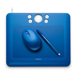 WACOM Wacom Bamboo Fun Small Pen Tablet - Blue CTE450B