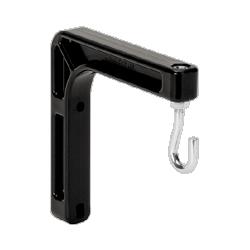 Hon Company Wall Brackets For Projector Wall Mounting, 6 , 2/Set, Black (HONMSA6)