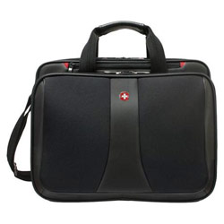 SWISS GEAR by WEGNER Wenger Swissgear Swiss Army Signal Notebook Case - Top Loading - Handle - Polyester - Black