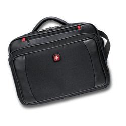 SWISS GEAR by WEGNER Wenger Swissgear Swiss Army Yukon Notebook Case - Top Loading - Polyester - Black