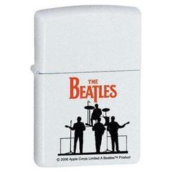 Zippo White Matte, Beatles Silhouette