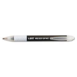 Bic Corporation WideBody® Retractable Ballpoint Pen, Medium Point, Black Ink (BICSCWB11BK)