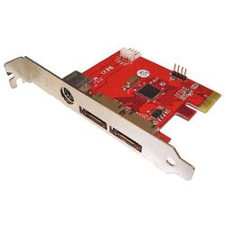 WIEBETECH WiebeTech 2 Port eSATA Controller - 2 x 7-pin Serial ATA/300 External SATA