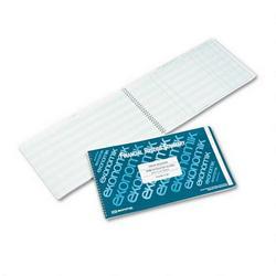 Ekonomik Systems Wirebound Form E20 Check Register with 20 Left Distribution Columns, 8-3/4x14-3/4 (EKOE20)