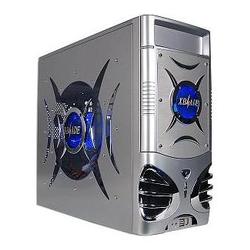 Logisys X-Blade 10-Bay Aluminum Mid ATX Gaming Case - No PS (Silver)