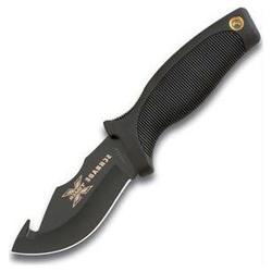Schrade X-timer, Fat Boy Skinner, Black Blade W/guthook, Nylon Sh.