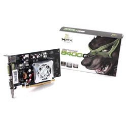 XFX GeForce 8400GS 512MB 64-bit DDR2 450MHz PCI-E DVI/VGA/TV-Out SLI Ready Video Card