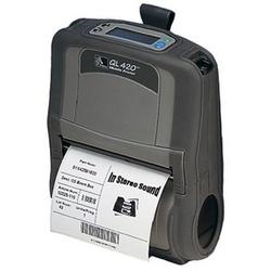 ZEBRA TECHNOLOGIES Zebra QL 420 Mobile Thermal Label Printer - Direct Thermal - 203 dpi - Serial (Q4B-LUDCV011-00)