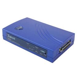 ZONET Zonet ZPS2102 Multi-Port Print Server - 1 x 10/100Base-TX , 2 x USB - 10Mbps, 100Mbps, 12Mbps