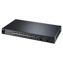 ZYXEL Zyxel ES-2024PWR Managed Ethernet Switch with PoE - 24 x 10/100Base-TX LAN, 2 x 10/100/1000Base-T LAN