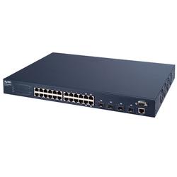 ZYXEL Zyxel GS-4024 24-port Managed Gigabit Ethernet Switch - 20 x 10/100/1000Base-T LAN, 4 x 1000Base-T