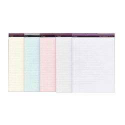 Mead Westvaco ruled micro perforated pads, wide ruled. 8-1/2 x11-3/4, rose/pink (MEA59207)