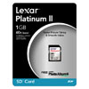 Lexar Media 1 GB Platinum II 60X Secure Digital Memory Card