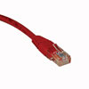 TrippLite 10-ft. Cat5e Patch Cable - Red RJ45M/M