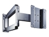 PEERLESS INDUSTRIES 10 to 22 in Articulating LCD Wall Arm Silver