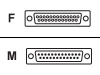 CABLES TO GO 10FT CABLE PAR IEEE 1284-A/A DB25M DB25F