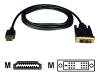 TrippLite 10FT HDMI TO DVI DIGTL-VID CBL HDMI-M DVI-M