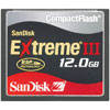 SanDisk 12 GB Extreme III CompactFlash Card