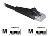 TrippLite 14FT CBL CAT6 GIGABIT BLK-SNAGLESS PATCH RJ45 M/M