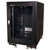 StarTech.com 15U DuraRak Professional Enclosed Cabinet with Plexiglass Front Door