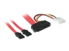 CABLES TO GO 1M CBL SAS 29PIN TO-2 SATA/4PIN PWR