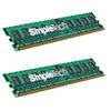 SimpleTech 2 GB (2 x 1 GB) PC2-3200 SDRAM 240-pin DIMM DDR2 Single Bank Memory Module