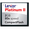 Lexar Media 2 GB Platinum II 80X CompactFlash Card