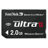 SanDisk 2 GB Ultra II Memory Stick PRO Duo Card