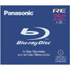 Panasonic 25 GB 2X RW Blu-ray Disc with Full-Size Jewel Case