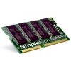 SimpleTech 256 MB PC2100 SDRAM 200-pin SODIMM DDR Single Bank Memory Module